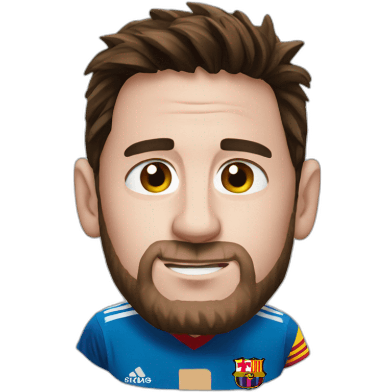 Messi gros emoji