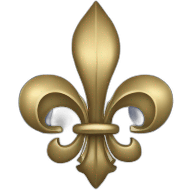 Fleur de lys et drapeau français emoji