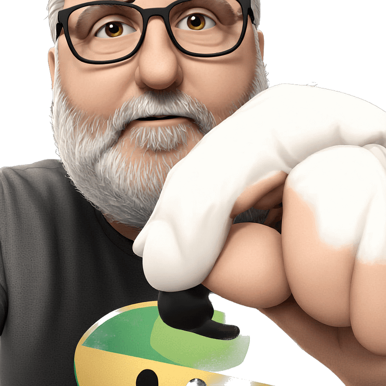 bearded guy in glasses emoji