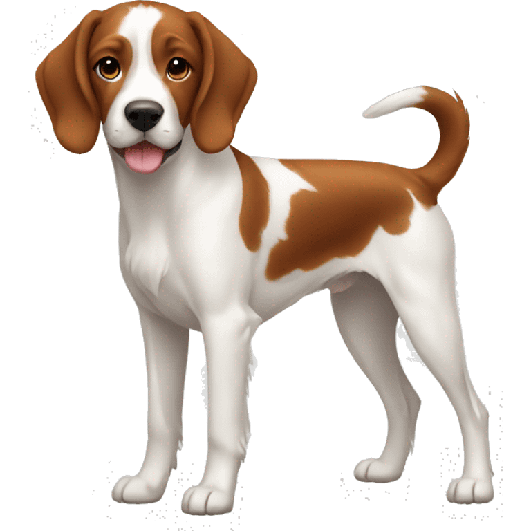 Brittany Dog Breed Full Body emoji