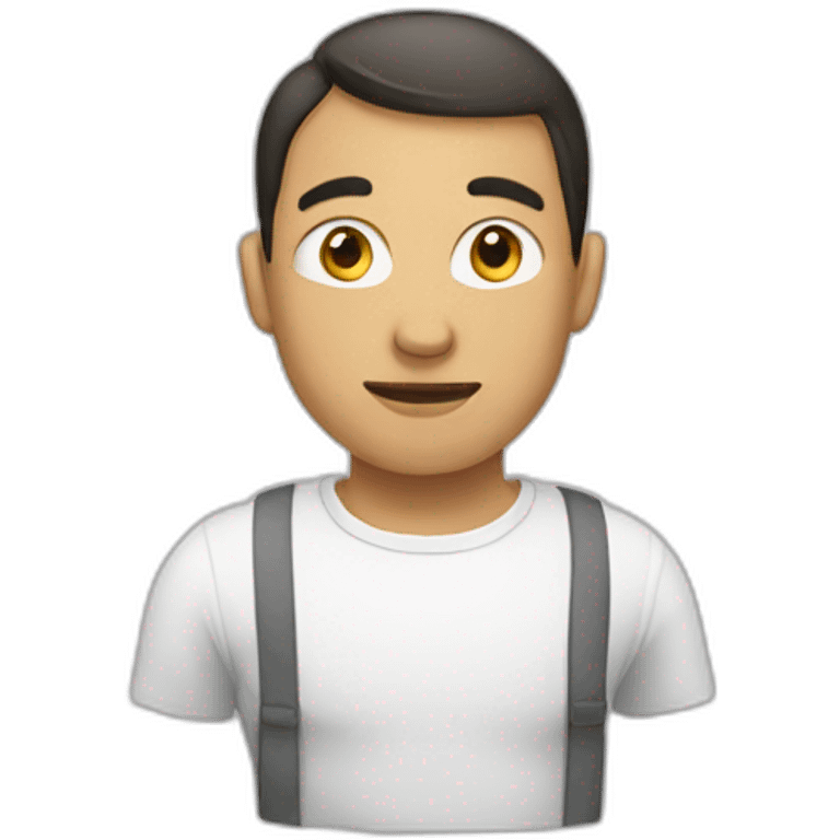 Homme sans papiers emoji