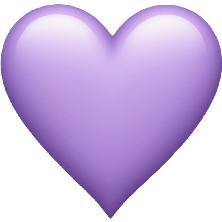 pastel purple heart emoji