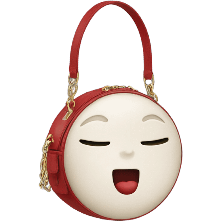 Valentino moon bag emoji