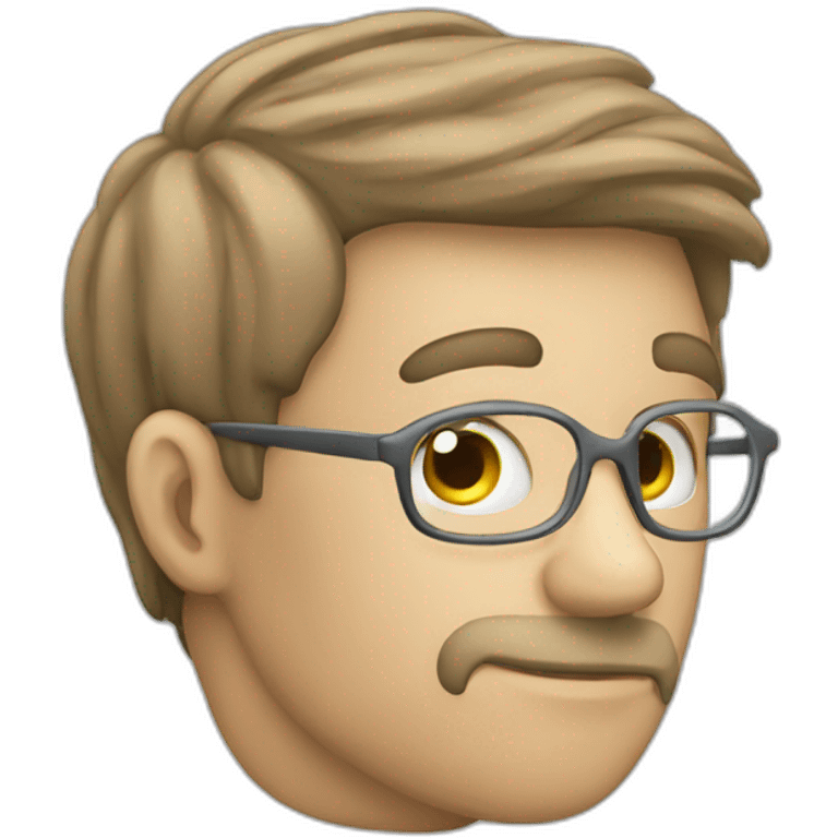 Dyslexic thinker emoji