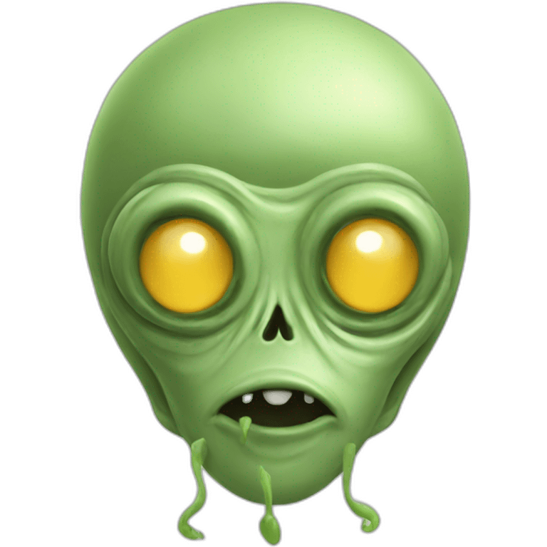 Alien with gyros emoji