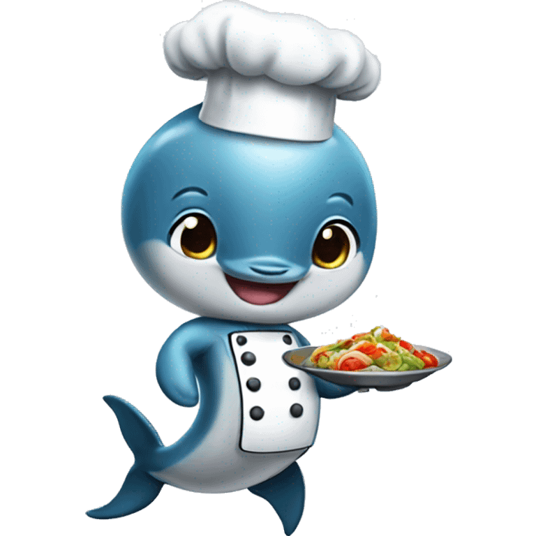 Dolphin Chef emoji