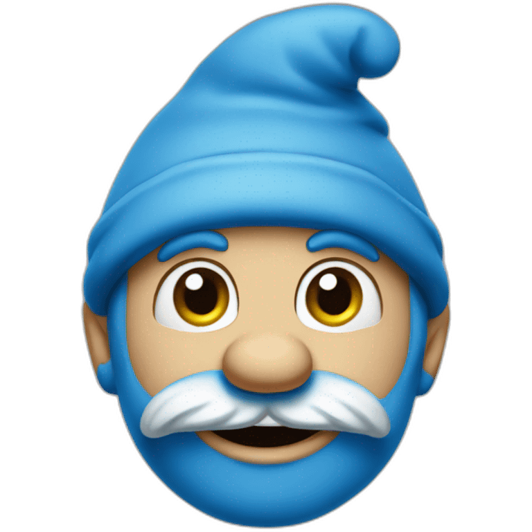 Pytin Smurf emoji