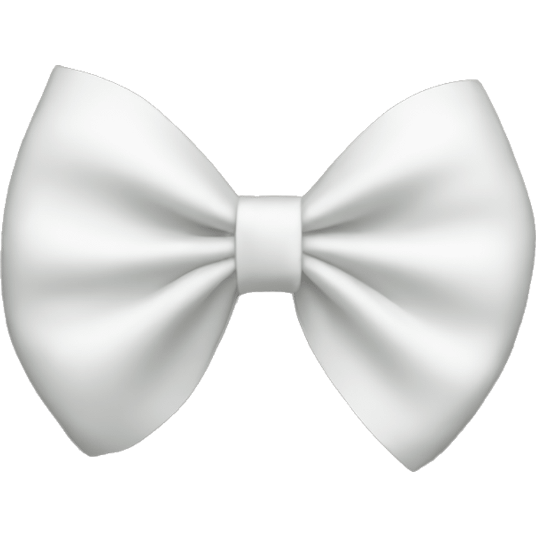 white bow emoji