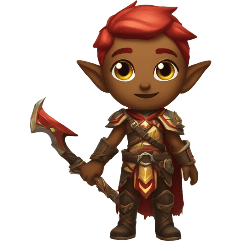 blood elf hunter world of wacraft emoji