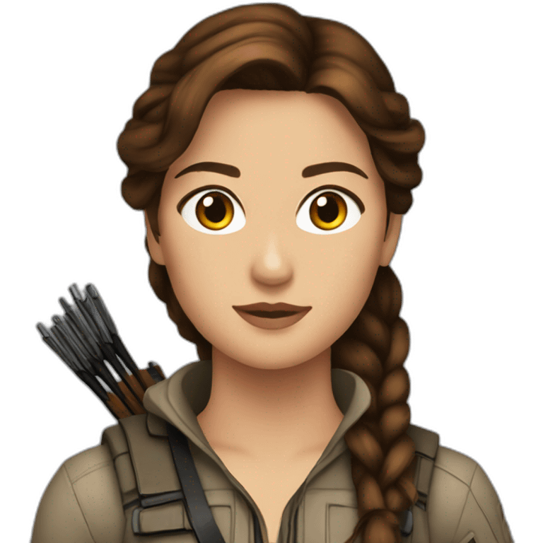 Katniss Everdeen emoji