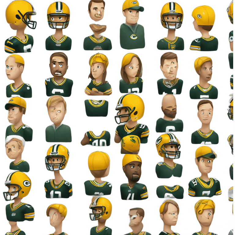 Green Bay packer player injured emoji