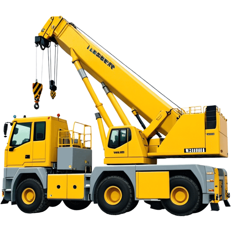 Crane - Liebherr LTM 1200-5.1 (Model Year: 2022) (Iconic colour: Yellow) emoji