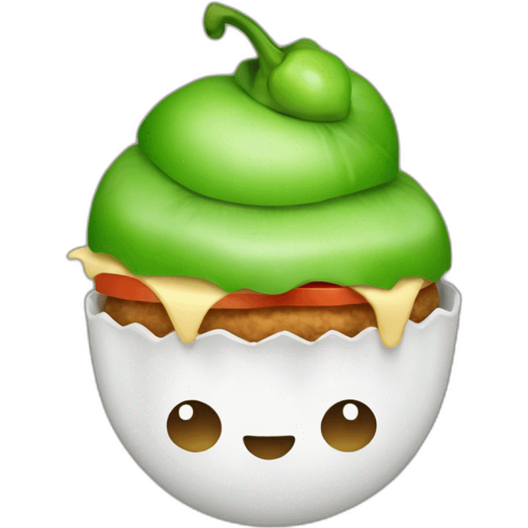 Halal food emoji