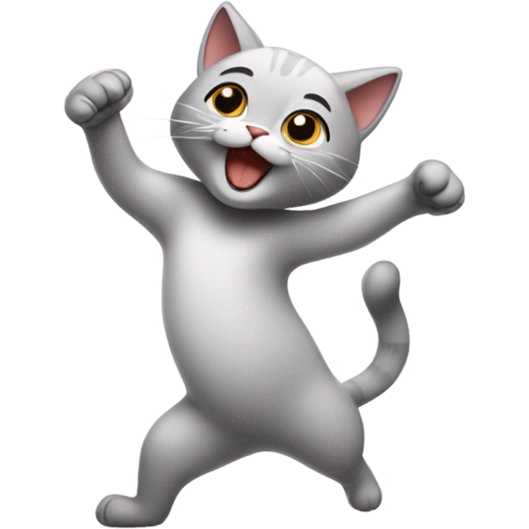 dancing cat emoji