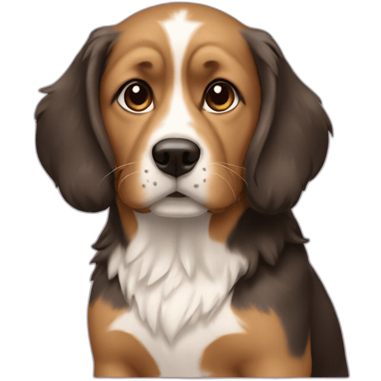 Chien terre neuve emoji