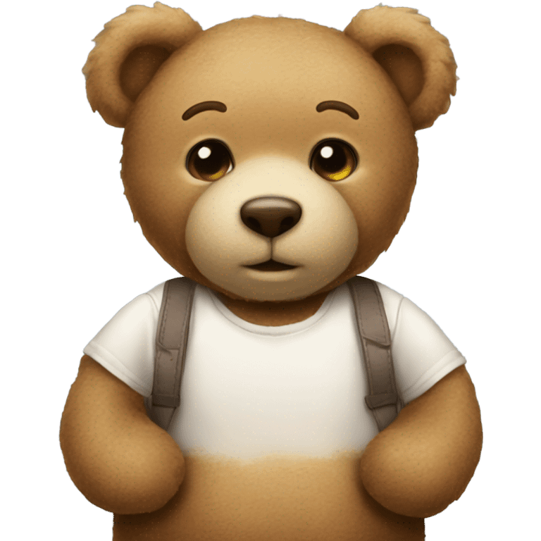 Teddy bear inlove emoji