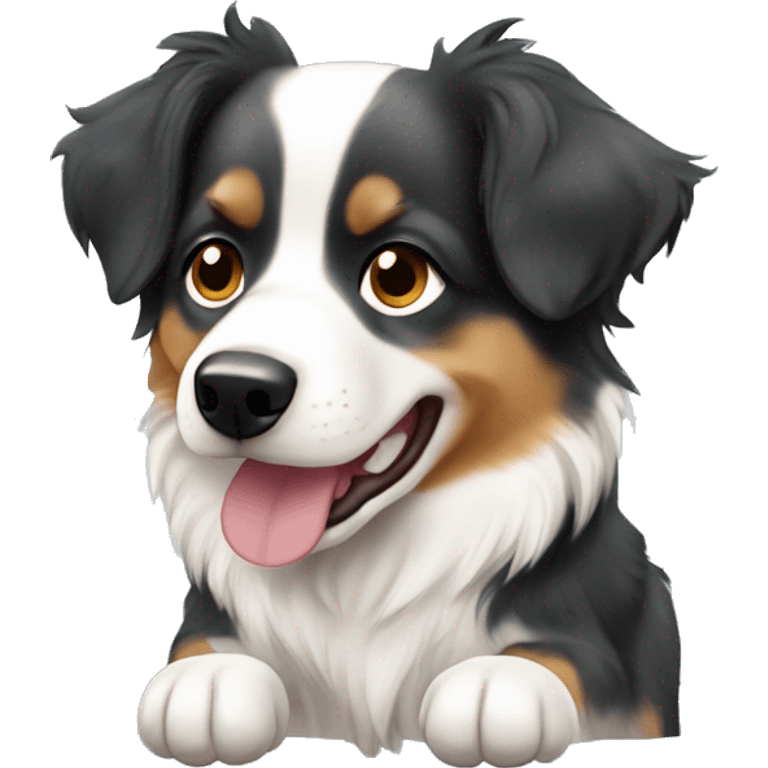 Teacup Australian Shepard emoji