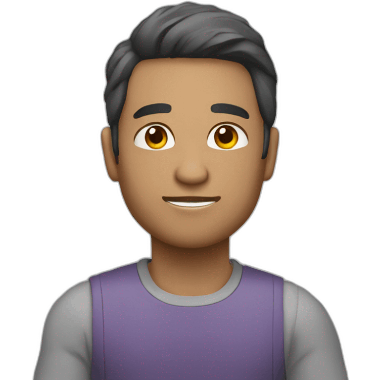 persona que tiene salud en aumento emoji