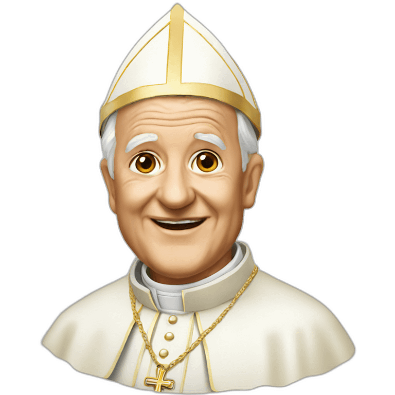 pope John Paul emoji