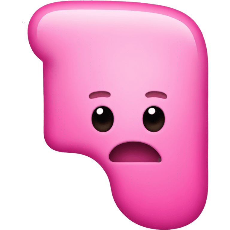 Pink exclamation mark emoji