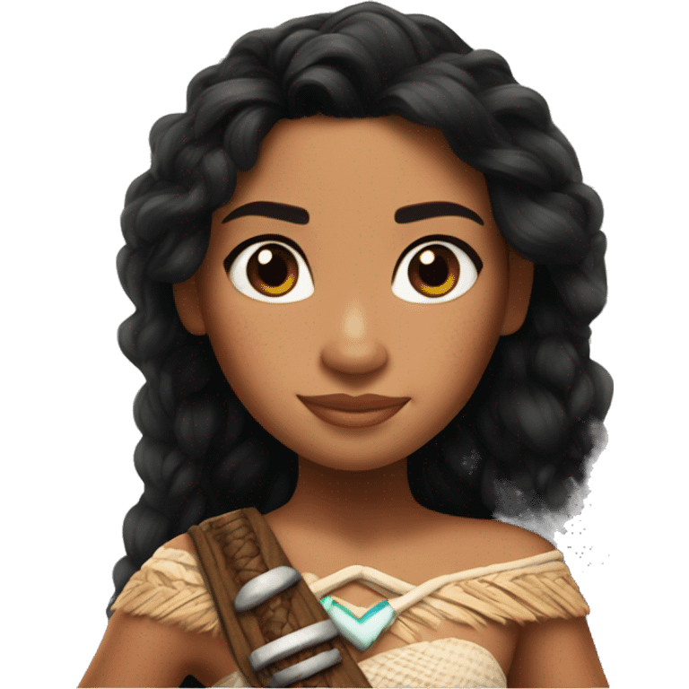 princess moana emoji