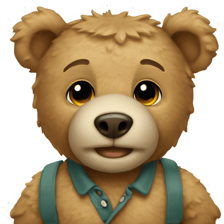 Polo teddy bear emoji