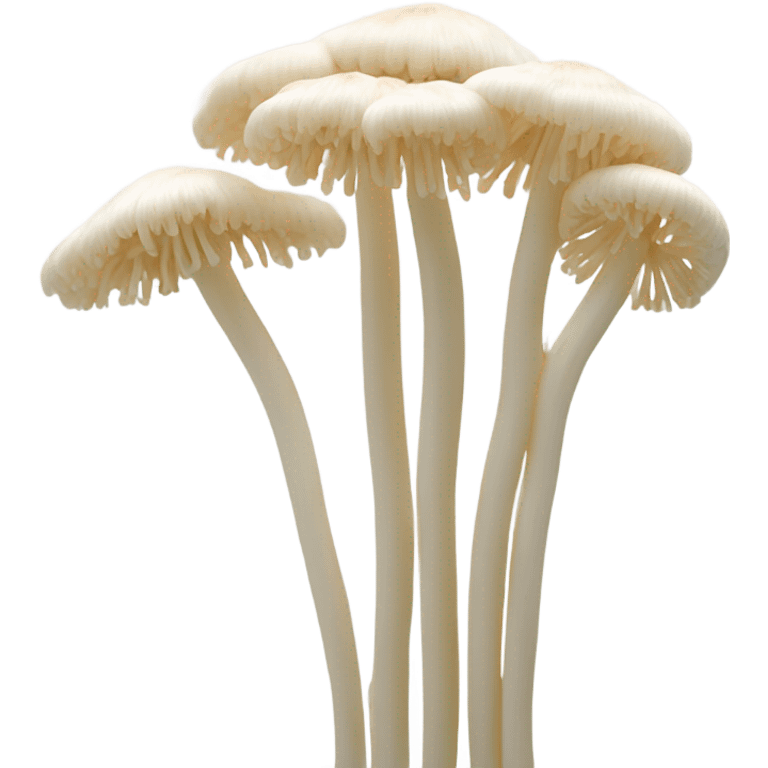 Enoki mushrooms emoji