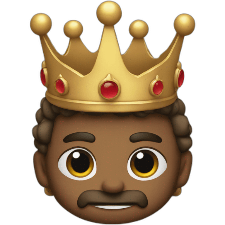  king crownd emoji