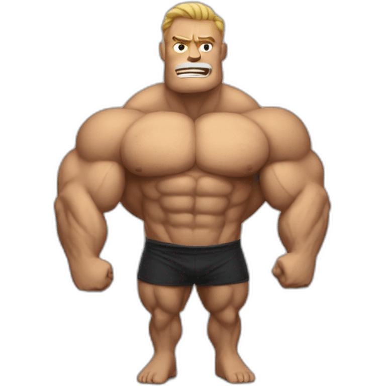 a big muscle emoji