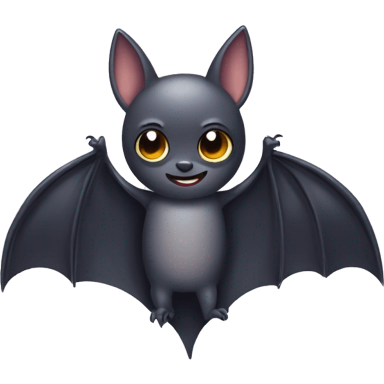 Bat with bow emoji