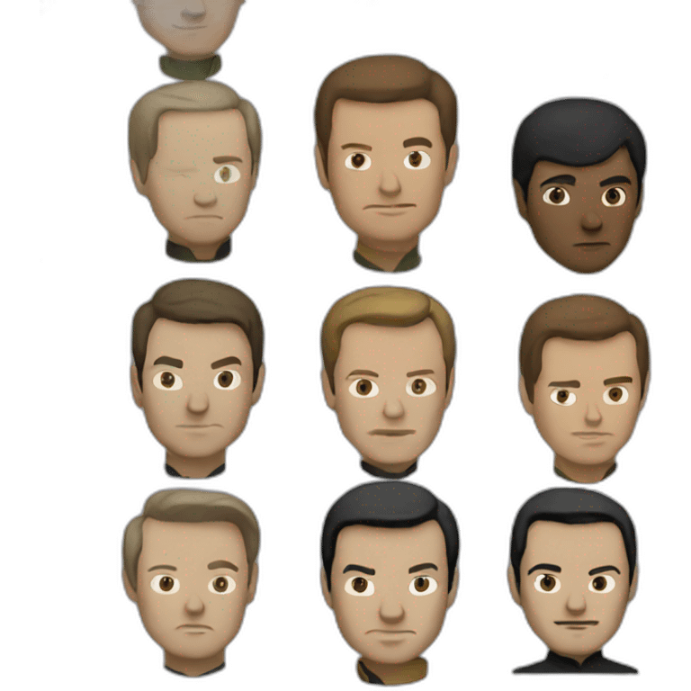 data from Star Trek emoji