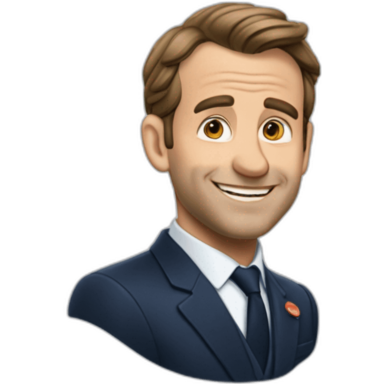 Macron à disneyland paris emoji