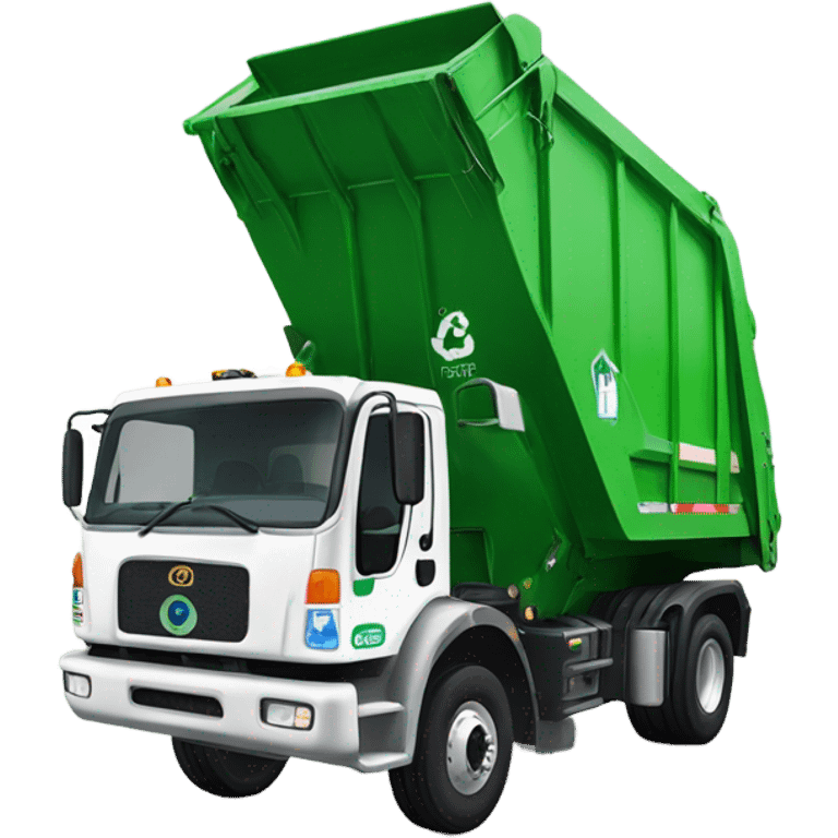 Trash truck  emoji