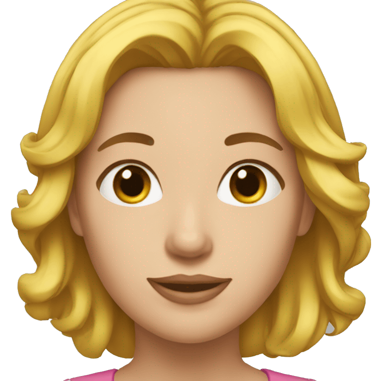 Femme en soutien goerge emoji