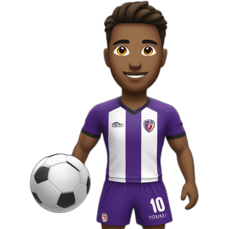 Toulouse football club emoji