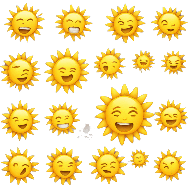 sun cute emoji