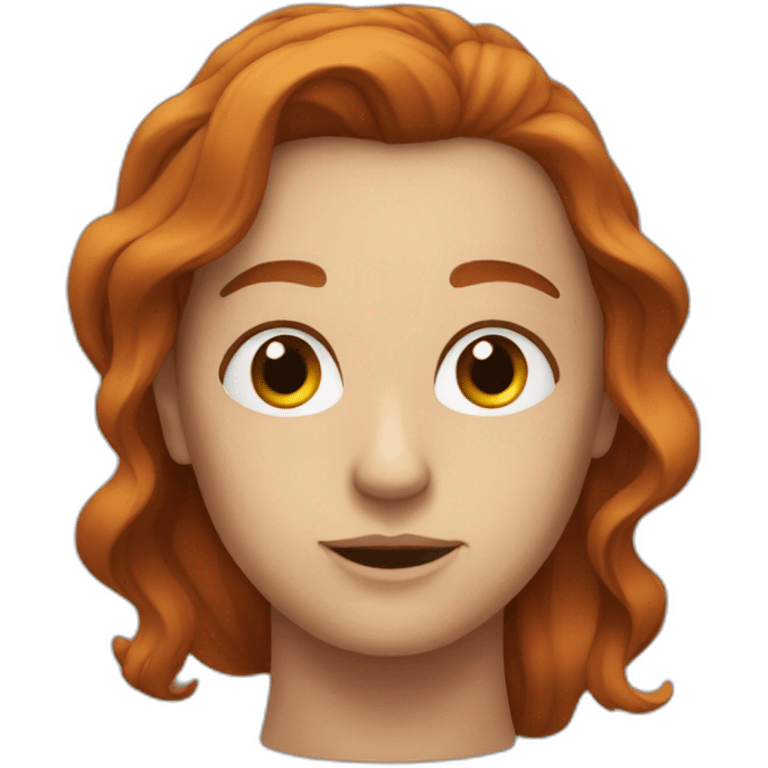 Un noir qui embrasse une rousse emoji