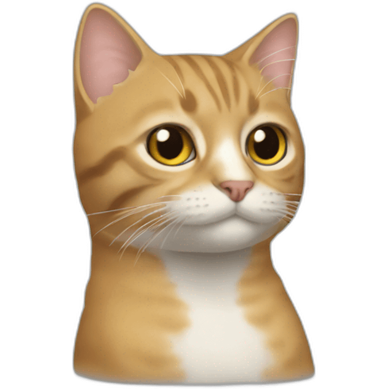 Un chat qui conduit une Ferrari emoji