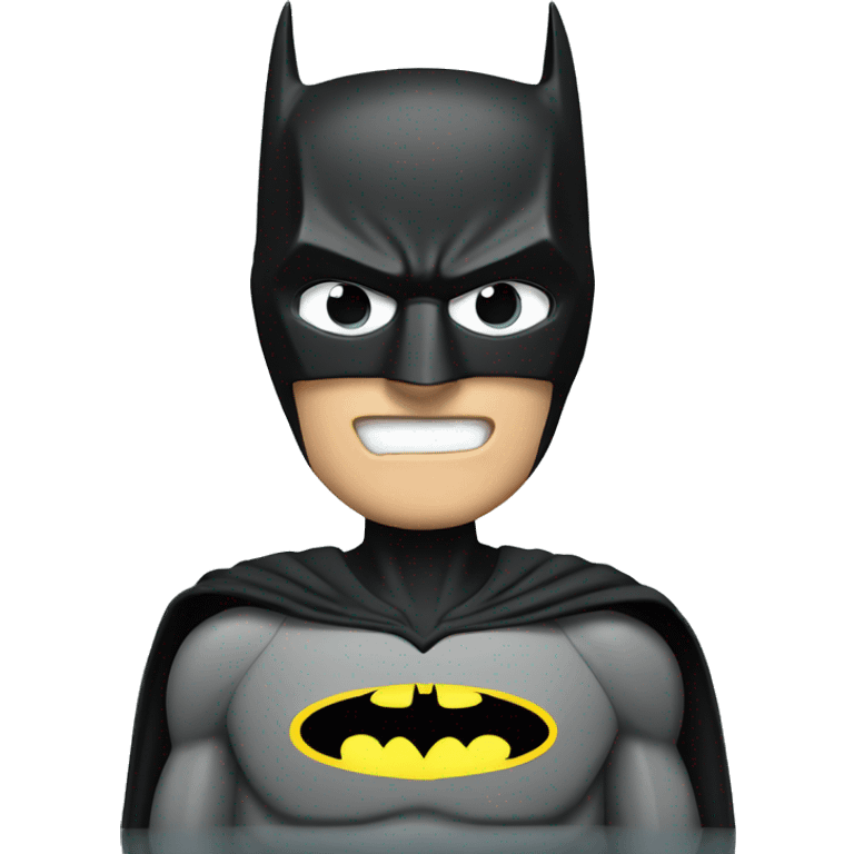 Batman alarm clock emoji