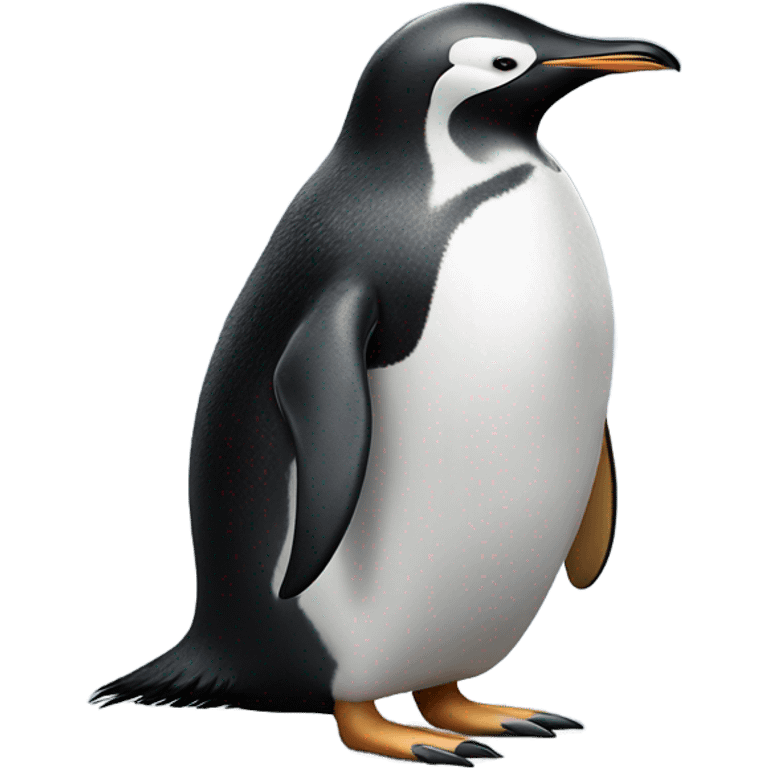 Old man penguin  emoji