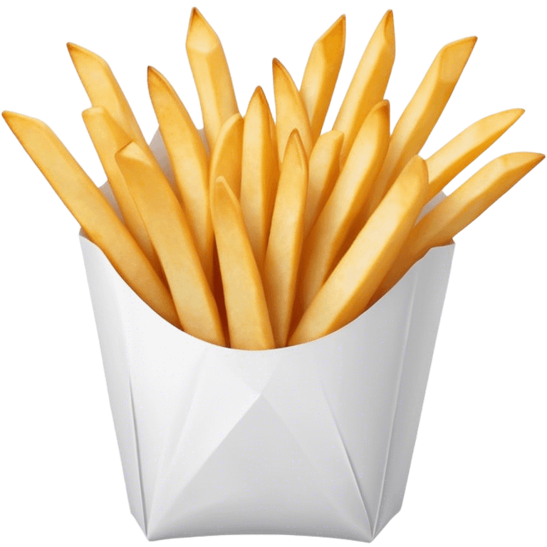 jagged fries in a white paper bow emoji