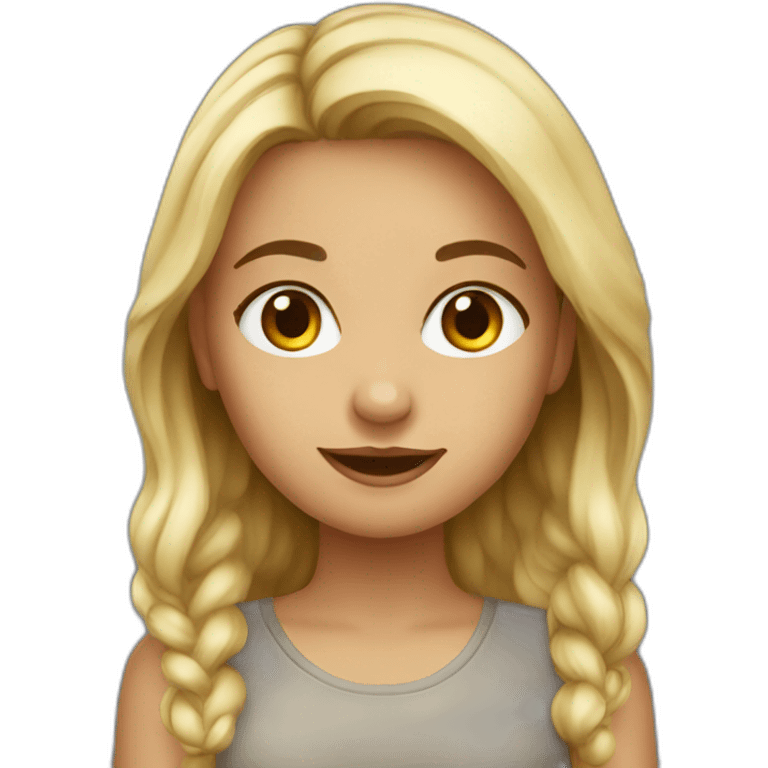 Australian girl emoji