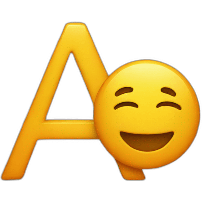 letter a emoji