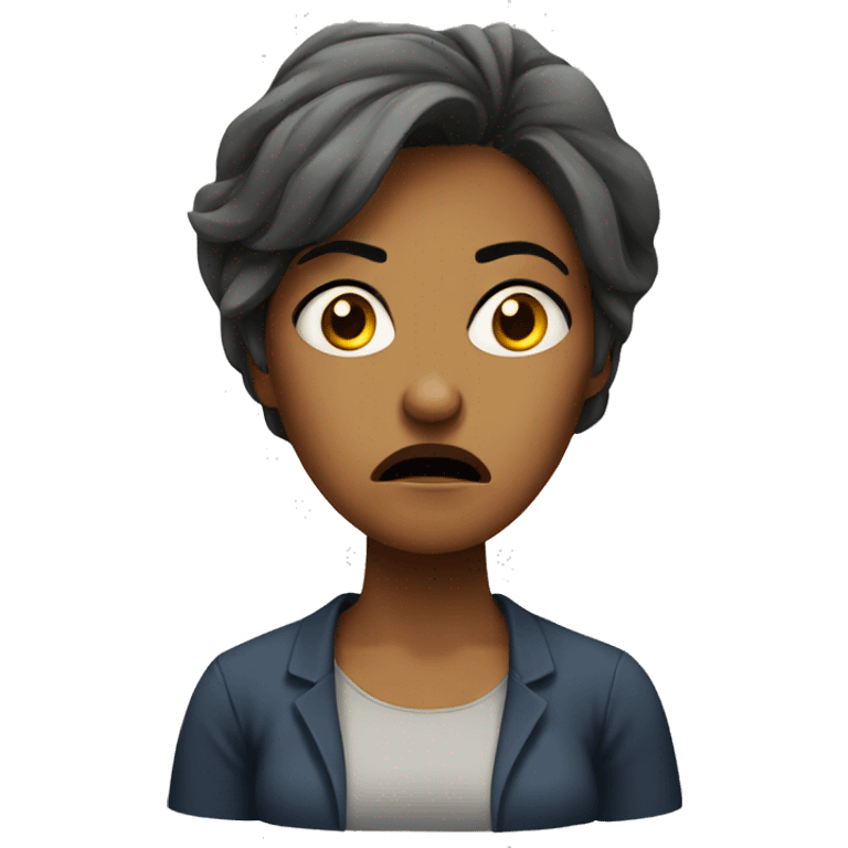 angry woman emoji