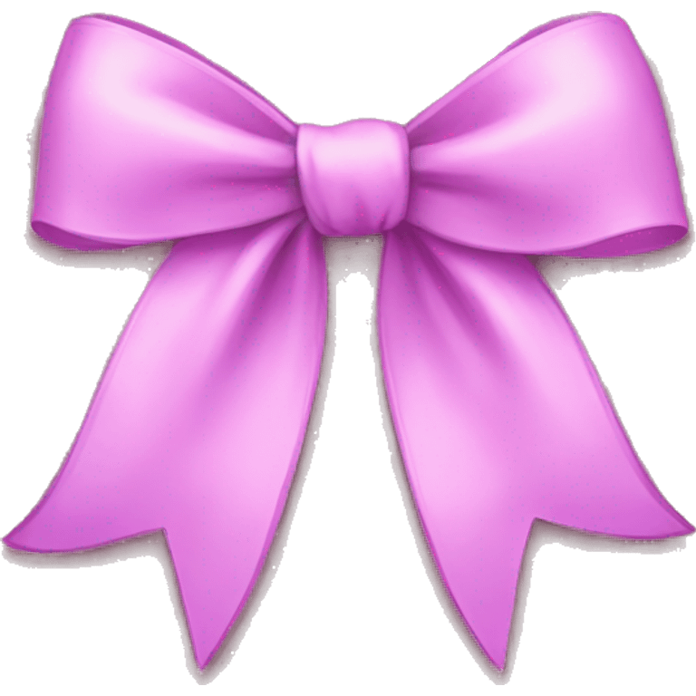 Coquette bow emoji