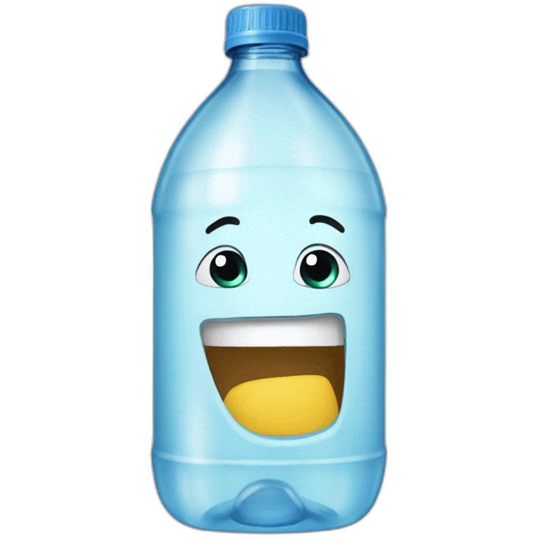 One emoji off Bottle of water emoji