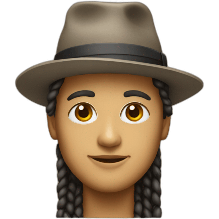 Ai with a hat emoji