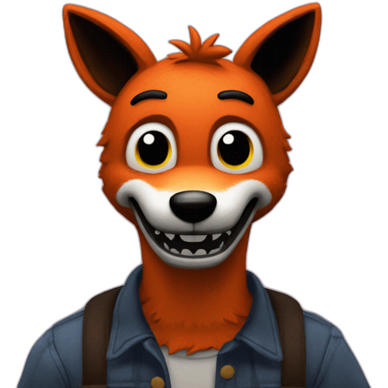 Foxy in five night at freddy's emoji