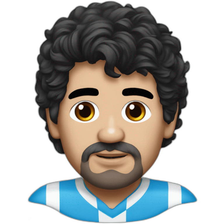 MARADONA A NAPOLI emoji