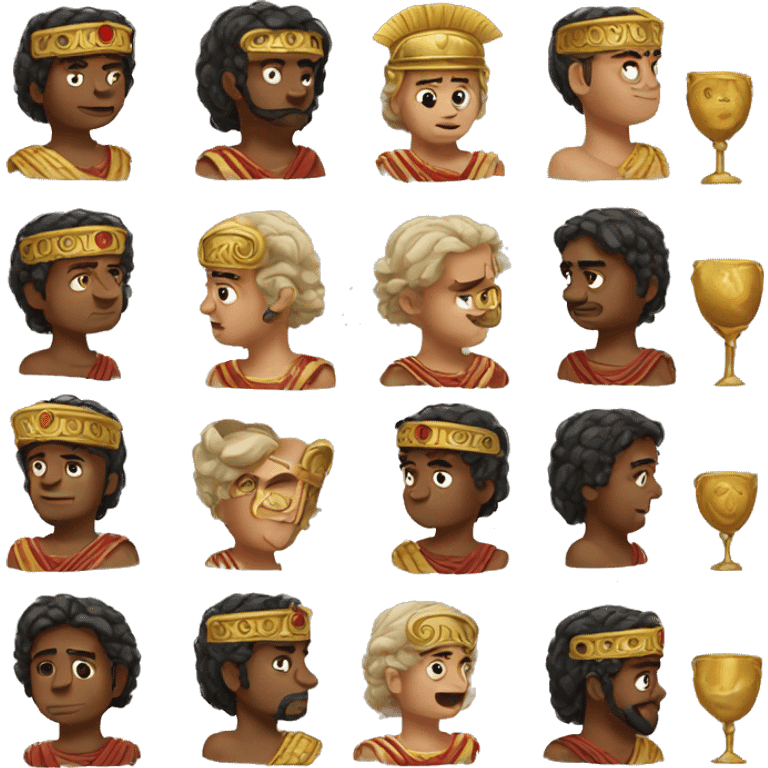 Roman Empire emotions emoji emoji